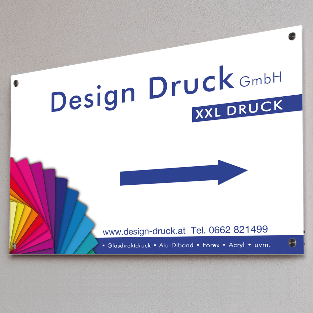 Design Druck - UV Direktdruck, Glasdruck, Digitaldruck in Salzburg
